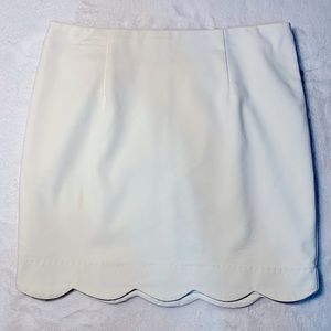 White mini skirt, Forever 21 - Small #Valentines
